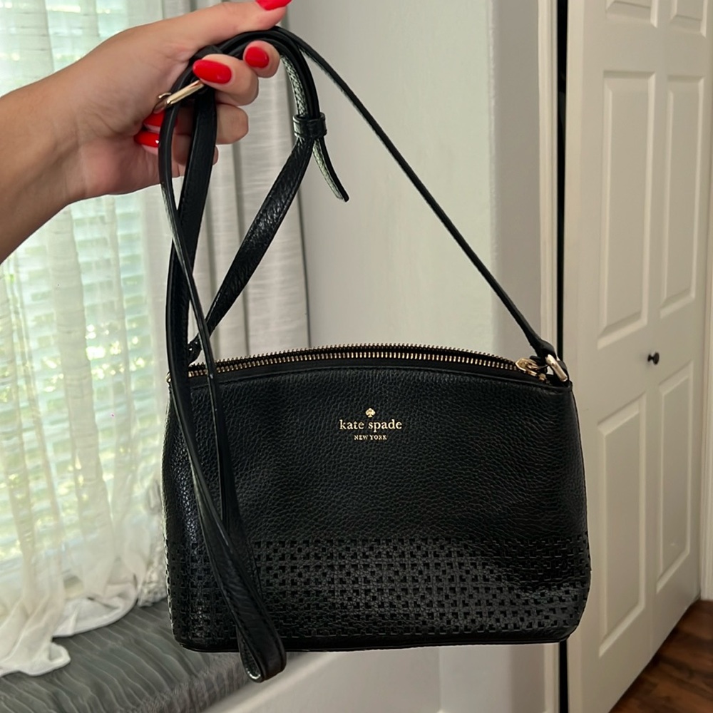 leather kate spade bag